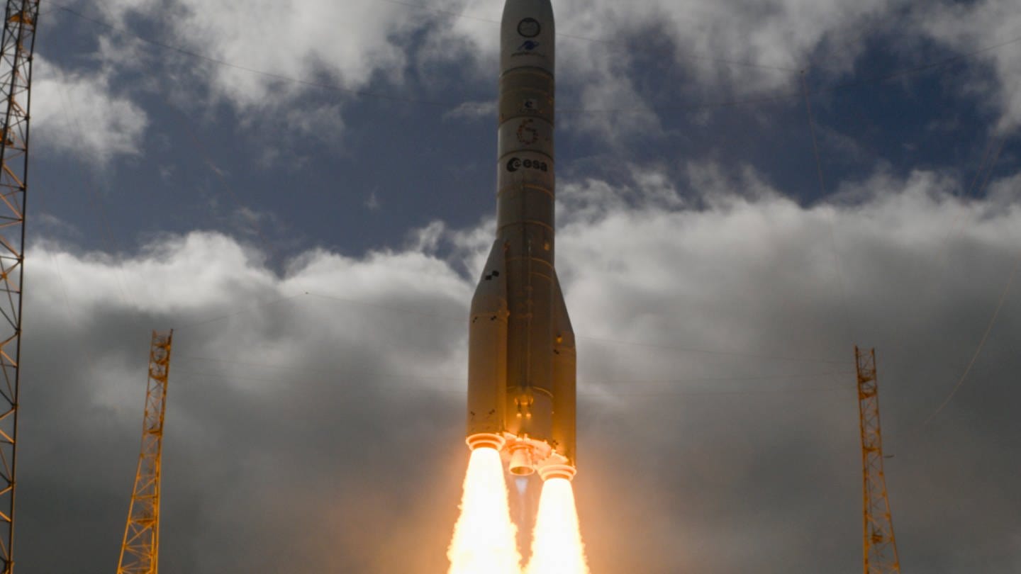 Ariane 6 beim Start am 09.07.2024