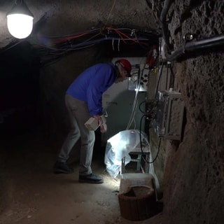 Aufzeichnung der Seismometer im Black Forest Observatory