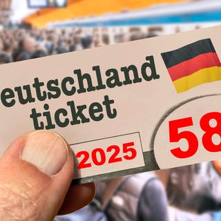 Deutschlandticket, Preiserhöhung auf 58 Euro, das bewährte 49-Euro-Ticket wird ab 2025 teurer, Symbolfoto