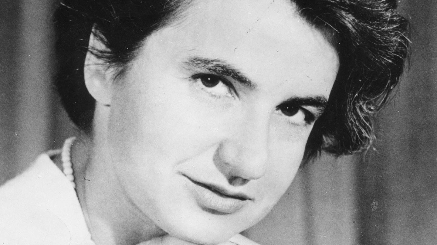 Rosalind Franklin (1920 - 1958), britische Biochemikerin (undatiertes Foto)