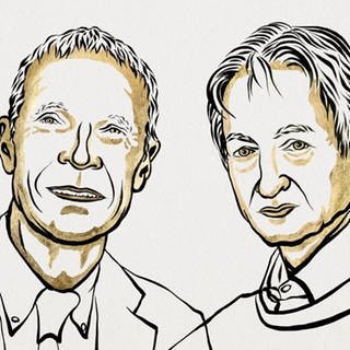 John J. Hopfield und Geoffrey E. Hinton 