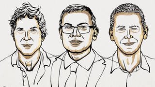 Der Chemie-Nobelpreis geht an David Baker, John Jumper und Demis Hassabis. In ihrer Forschung nutzten sie auch Künstliche Intelligenz.