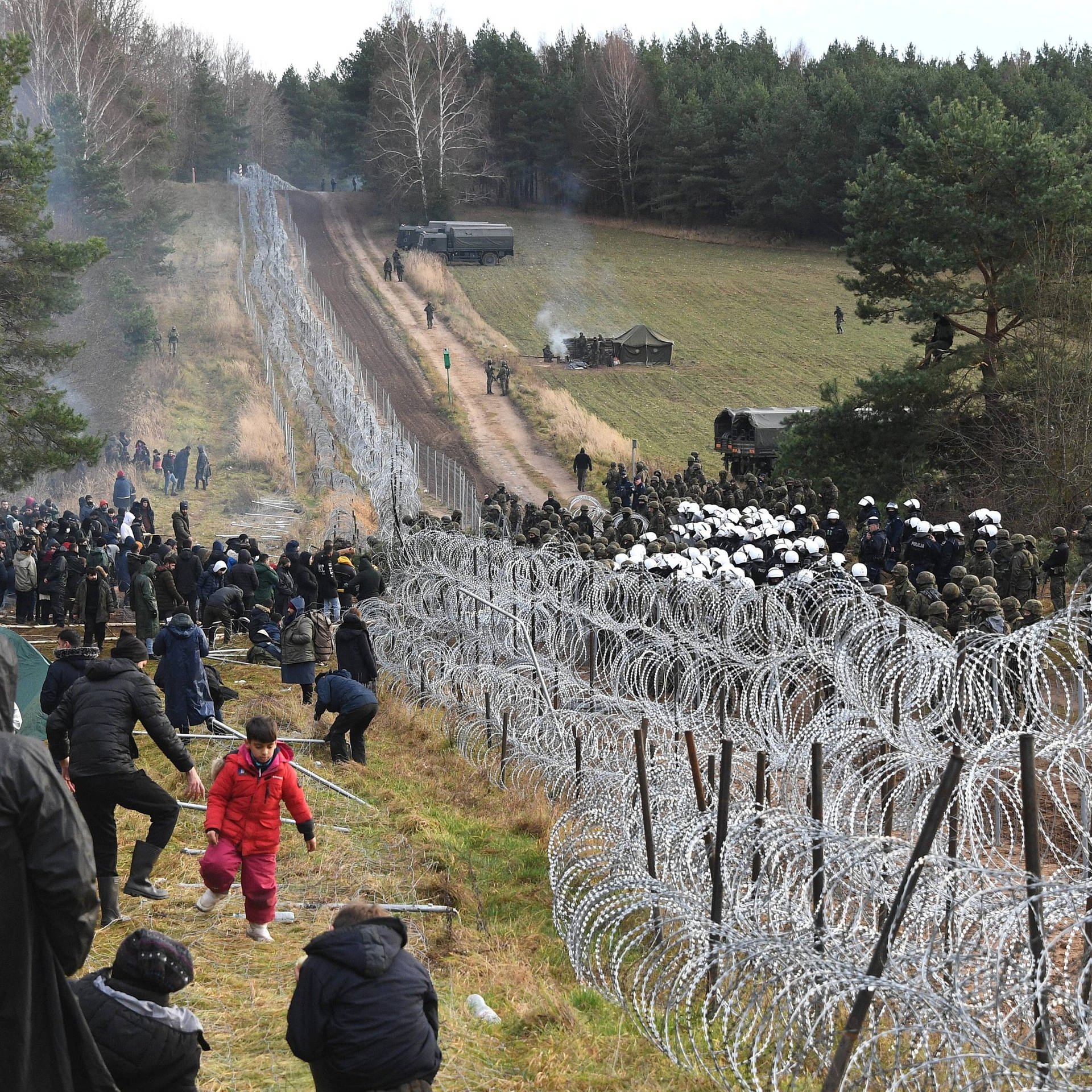 Belarus benutzt Flüchtlinge an Polens Grenze für politische Zwecke | 21.10. bis 8.11.2021 | #jetztschonhistorisch
