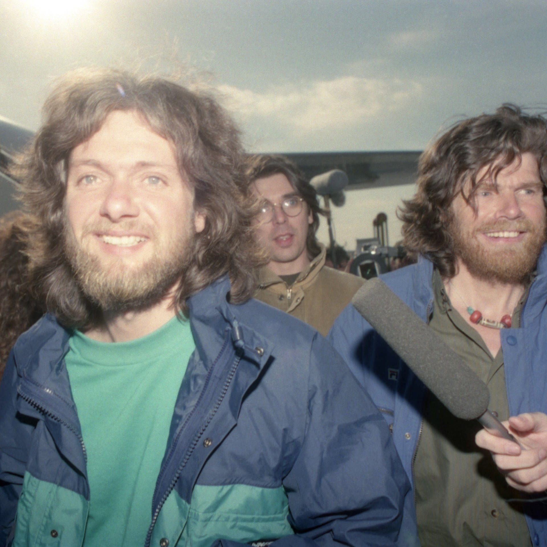 Arved Fuchs und Reinhold Messner haben Antarktis durchquert | 12.2.1990