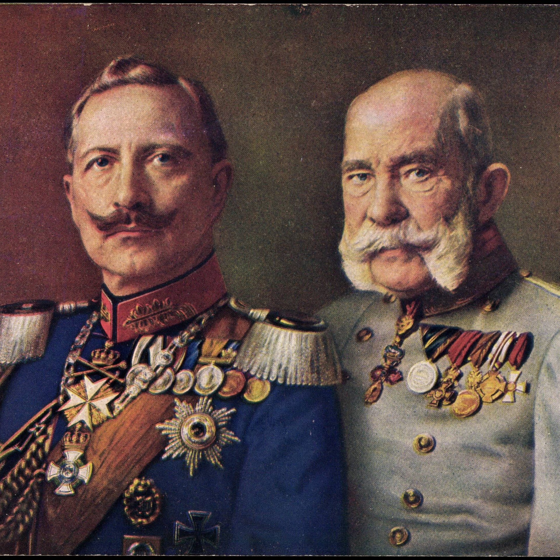 Glückwunsch an Franz Joseph im Namen von Armee und Flotte