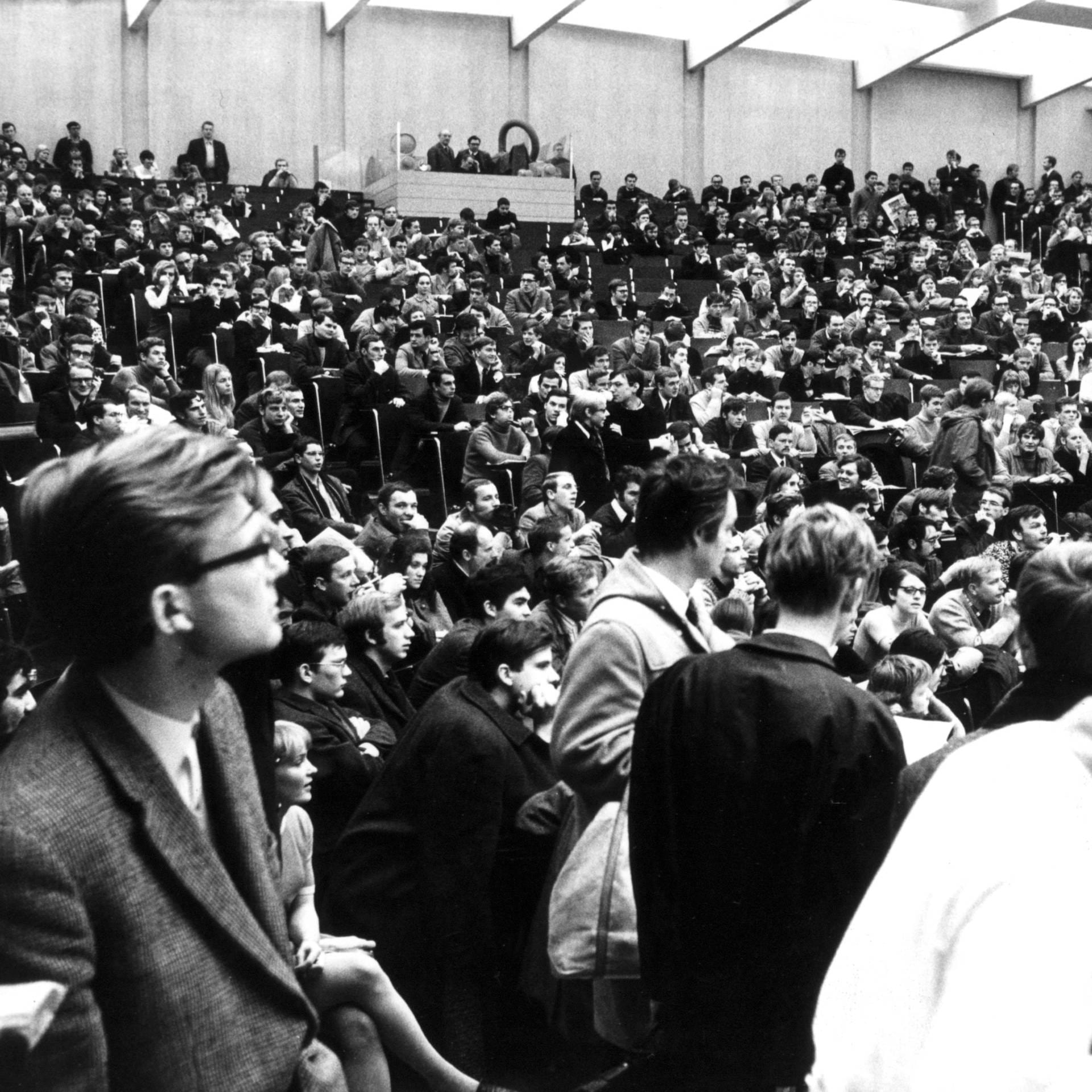 Studenten empören sich über Numerus clausus | 24.1.1968