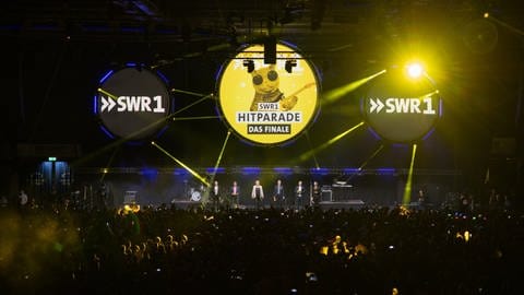 Finale der SWR1 Hitparade 2023 in der Schleyerhalle in Stuttgart © SWRMartin Wyrich