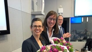 Dr. Alexandra Köth und Dr. KatrinNeukamm - die beiden neuen Justititarinnen des SWR 