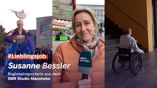 Regionalreporterin Susanne Beßler aus dem SWR Studio Mannheim.