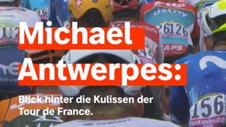 Michael Antwerpes mit einem Blick hinter die Kulissen der Tour de France 2024