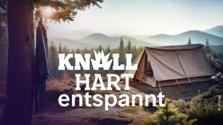 Keyvisual "Knallhart entspannt"