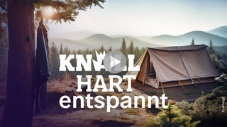 Keyvisual "Knallhart entspannt"