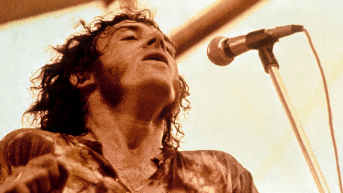 Der britische Blues-Snger Joe Cocker erlebte beim Woodstock-Festival seinen künstlerischen Durchbruch – und zugleich Höhepunkt, wie manche Kritiker meinen. © SWR/picture alliance, nur Online-Verwendung