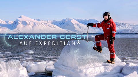 Alexander Gerst auf Expedition.