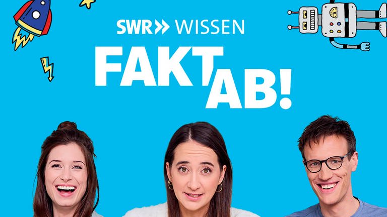 Mit dabei: der Podcast "FAKT AB!" mit Julia Nestlen, Sina Kürtz und Aeneas Rooch (v.li.).