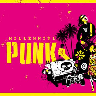 Keyvisual der Dokuserie "Millennial Punk - Eine Subkultur in Zeiten der Digitalisierung"