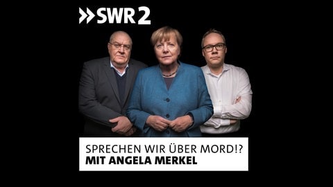 Angela Merkel - und dem ehemaligen Bundesrichter Thomas Fischer (li.) und Holger Schmidt (re.)