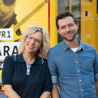 Stefanie Anhalt links und Corvin Tondera rechts