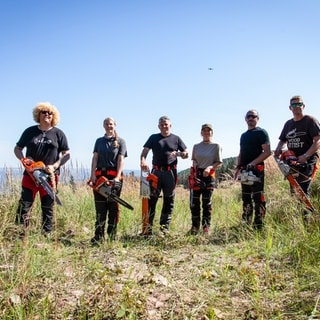 Edin Hasanovic, Vanessa Mai, Michael Kessler, Pascal Hens, Marie Hoffmann und Nikeata Thompson