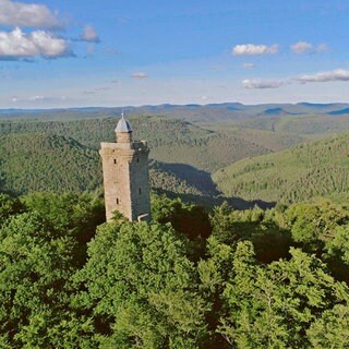 Der Luitpoldturm wurde 1909 zu Ehren des bayrischen Königs Luitpolds eingeweiht. 