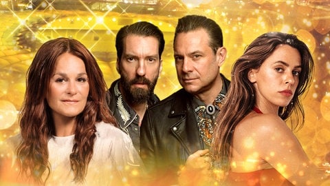 Stars Andrea Berg, TheBossHoss und Vanessa Mai (v.l.n.r.)