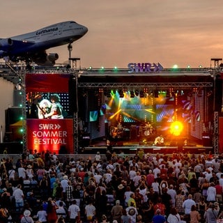 Die Stadt und das Technik Museum Speyer mit seiner beeindruckenden Kulisse sind Gastgeber für das SWR Sommerfestival 2025. © SWR