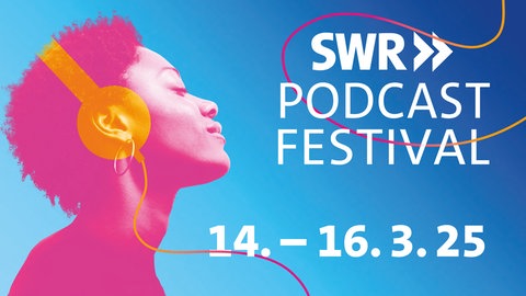 Keyvisual SWR Podcastfestival 2025