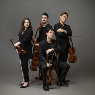 Das Viatores Quartet bestehend aus Louisa Staples, Johannes Brzoska, Gordon K. H. Lau und Umut Saglam, wurde im Jahr 2023 an der Hochschule für Musik Hanns Eisler Berlin gegründet