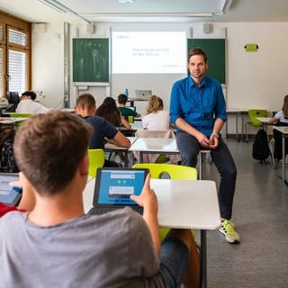 SWR Nachrichtenprofis in der Schule