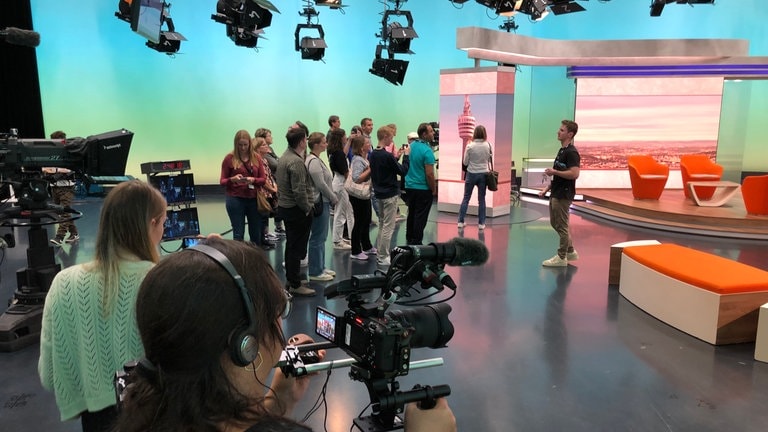 Der ARD Nachrichtentag 2024 im SWR Funkhaus Stuttgart.