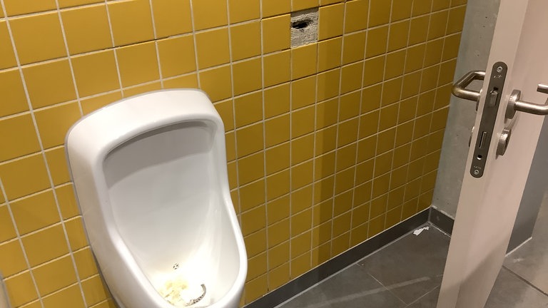 Viele Schülerinnen und Schüler der Drais-Gemeinschaftsschule in Karlsruhe finden den Zustand der Schultoiletten schlimm.