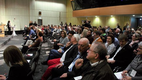 Publikum im Saal beim Medienforum 2019