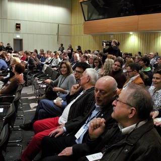 Publikum im Saal beim Medienforum 2019