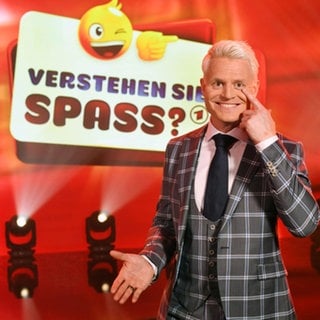 Im "Verstehen Sie Spaß"-Studio