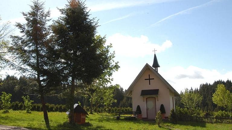 Ansicht einer kleinen Kapelle