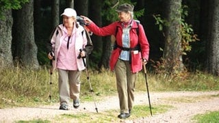 Johanna und Leni wandern