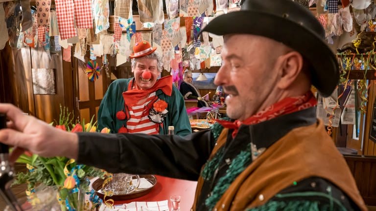 Fasnet im Löwen - Toni und Leo