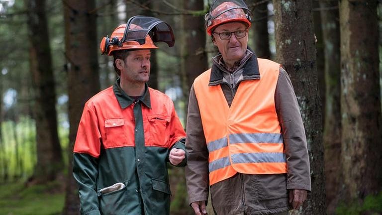 Riedle und Karl im Fallerwald