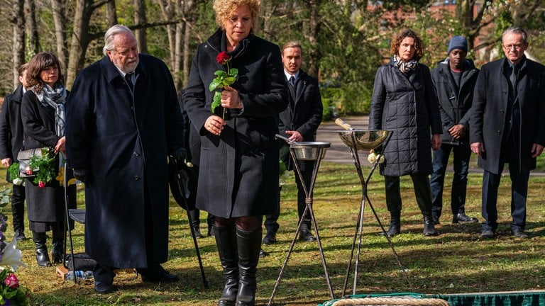 Trauerfeier für Johanna und Karl