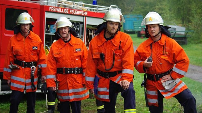 Der Feuerwehrtrupp im Einsatz