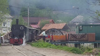 Die Dampflok aus dem Jahr 1917 stammt aus Österreich und transportiert nun zahlende Gäste.