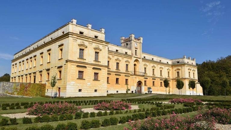 Schloss Roßwald aus dem 16. Jahrhundert.