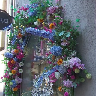 das Blumenladen-Café der Familie Sahin in Mannheim