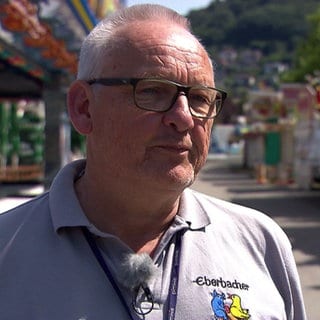 Tobias Soldner ist Marktmeister beim Kuckucksmarkt in Eberbach