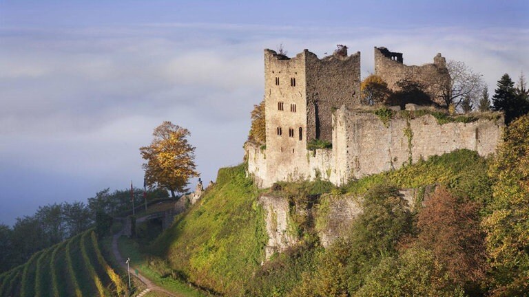 Die Ruine der Schauenburg bei Oberkich