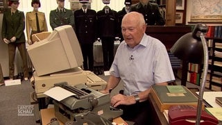 Karl-Heinz Berger im Polizeimuseum