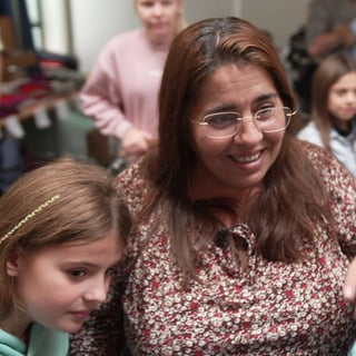 Nesrin Weiß vom Verein "Hand in Hand"