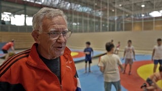 Rolf Friebe ist Jugendtrainer bei der Ringern Red Devils in Heilbronn