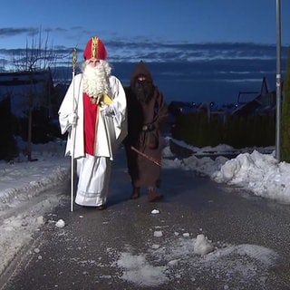 Nikolaus in Bad Saulgau unterwegs