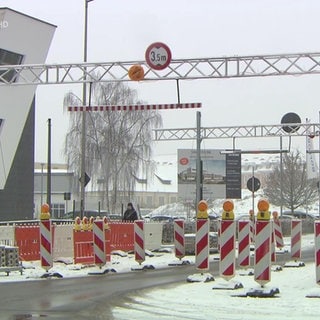 Rabiate Lkw-Fahrer an Baustelle in Villingen-Schwenningen